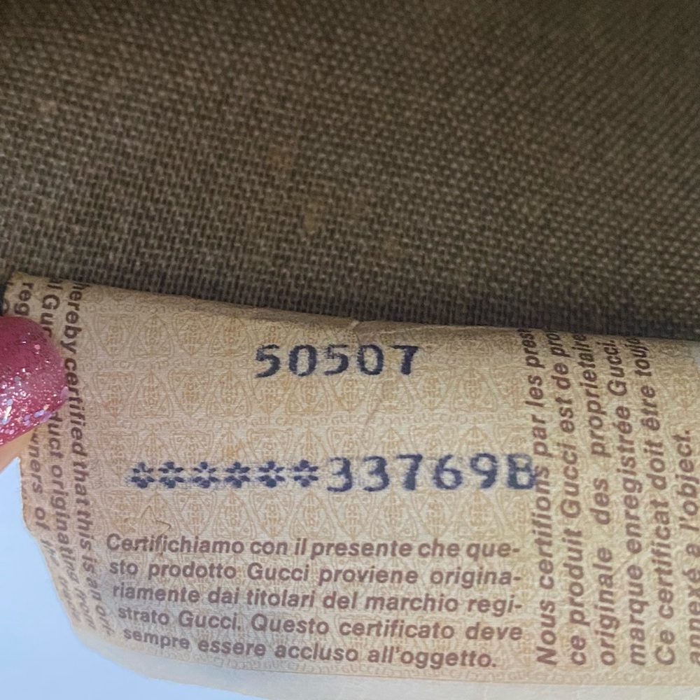 Authentic Vintage Gucci Sherry Line Clutch - Picture 11 of 14